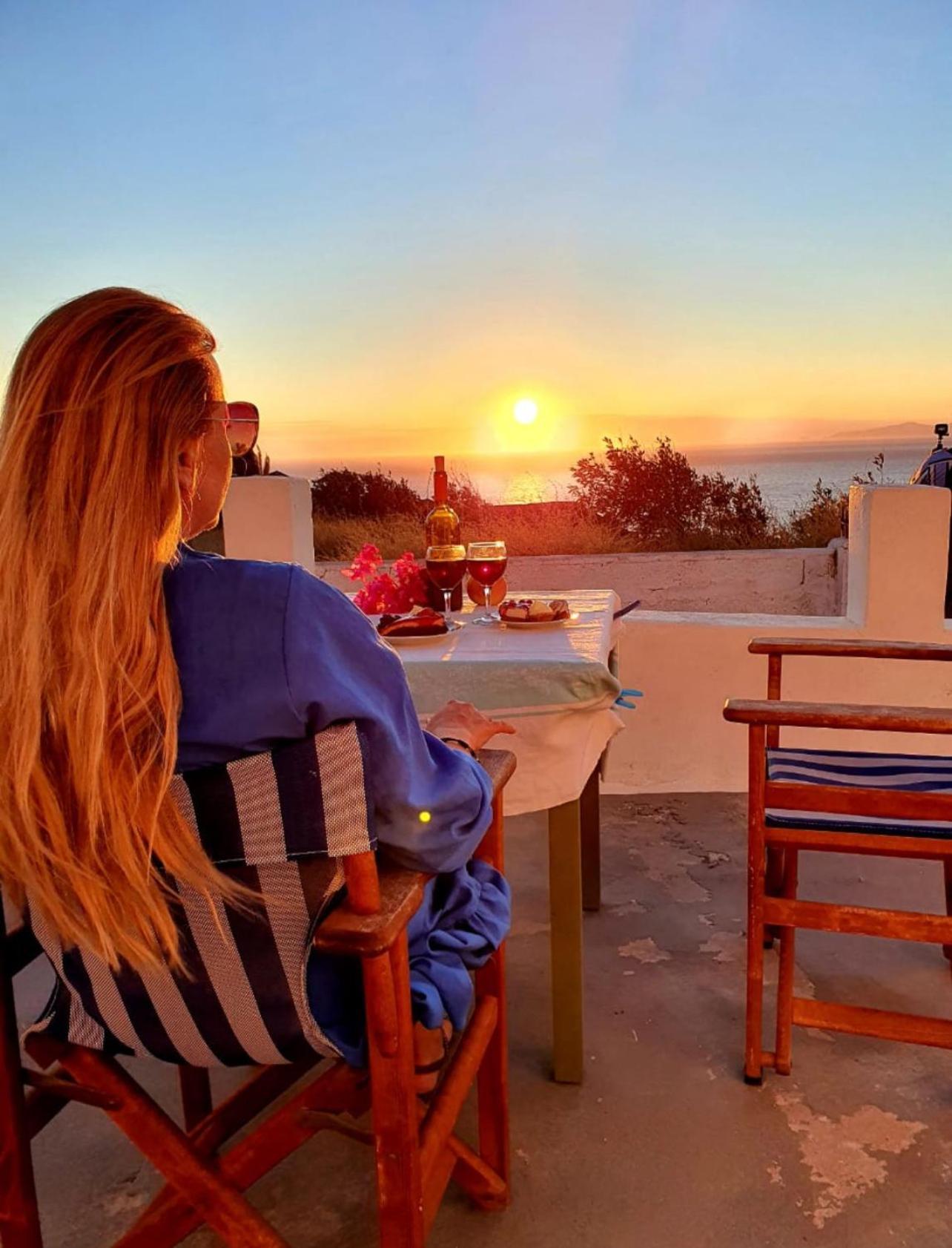 Oia Sunset House Pothitou别墅 外观 照片